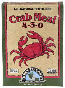 Down To Earth Crab Meal - 5 lb