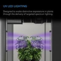 IONBEAM U4, TARGETED SPECTRUM UV LED GROW LIGHT BARS, 4-BAR KIT, 11-INCH