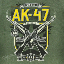 Load image into Gallery viewer, AK-47 Green Heathered Strain SevenLeaf T-Shirt XL