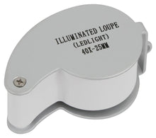 Load image into Gallery viewer, Grower&#39;s Edge Illuminated Magnifier Loupe 40x