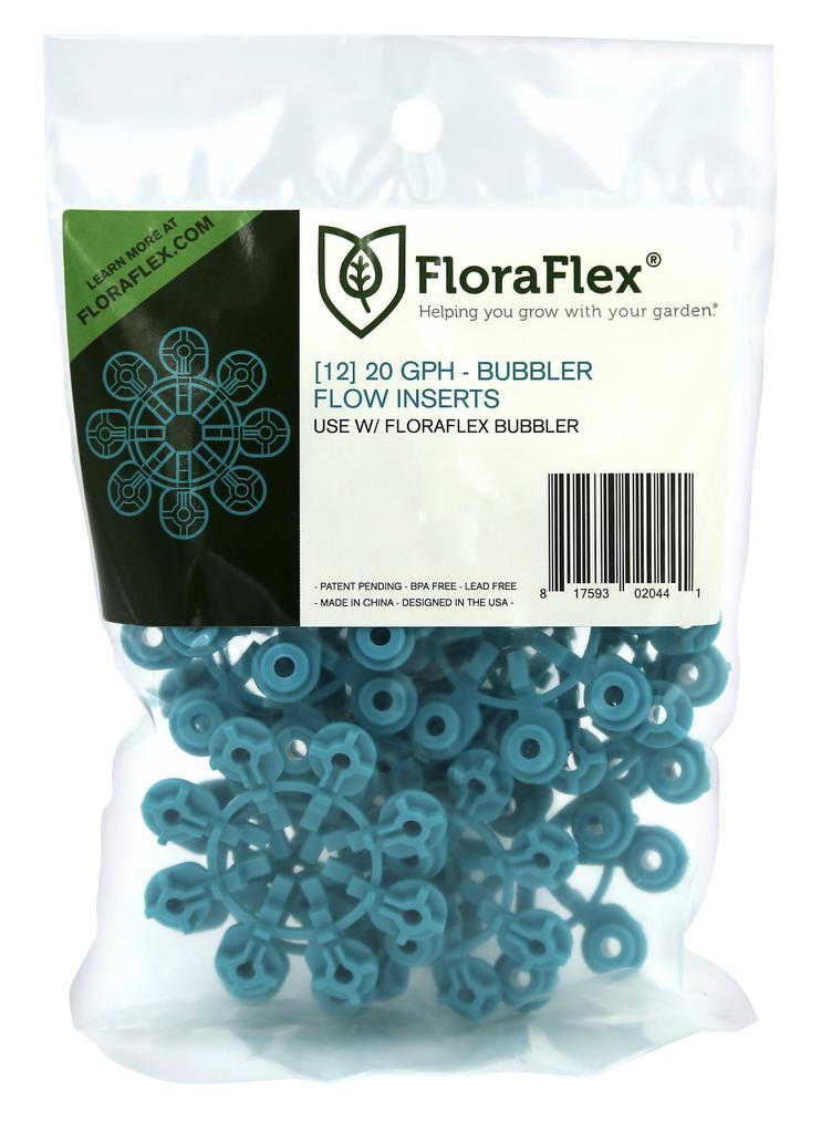 FloraFlex Bubbler Flow Insert 20 GPH (1=12/Pack)