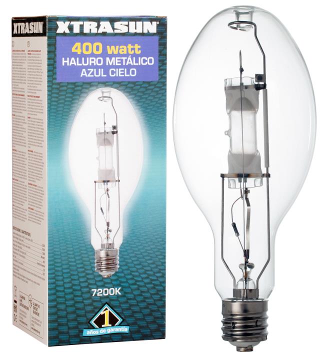 Xtrasun Metal Halide (MH) Lamp, 400W, 7200K