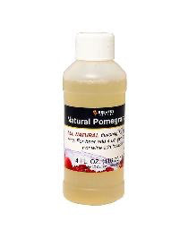 NATURAL POMEGRANATE FLAVORING EXTRACT 4 OZ