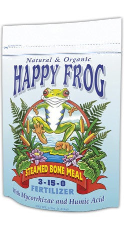 HAPPY FROG STEAMED BONE MEAL 3-15-0 ( 4LBS)