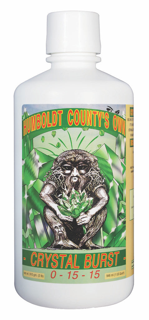 Emerald Triangle Crystal Burst Quart