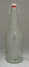 1 LITER CLEAR E.Z. CAP BOTTLES Case/12