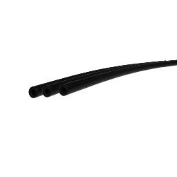 3/16" ID X 7/16" OD THICK-WALL BLACK TUBING BTF