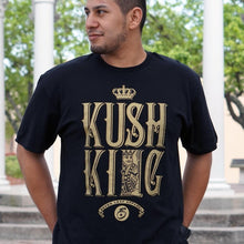 Load image into Gallery viewer, Kush King Men&#39;s Seven Leaf T-Shirt LG