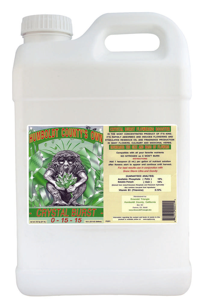 Emerald Triangle Crystal Burst 2.5 Gallon